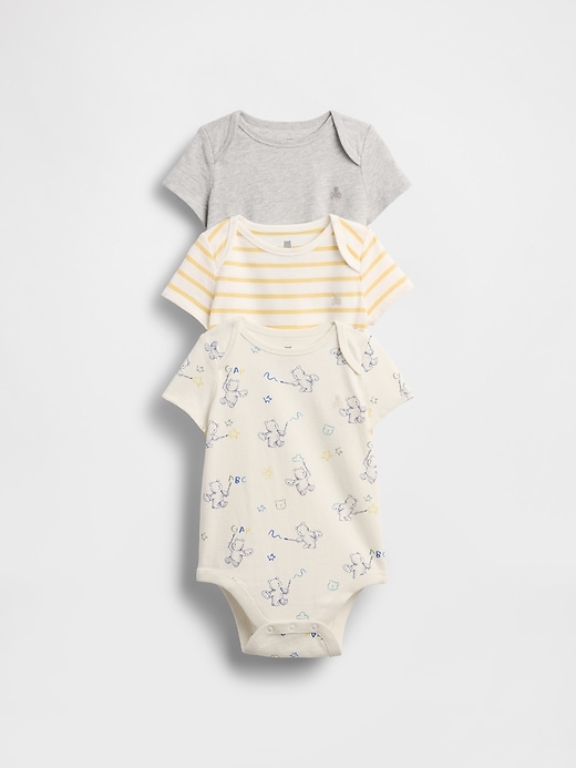 Image number 1 showing, Baby First Favorites Organic Cotton Bodysuit (3-Pack)