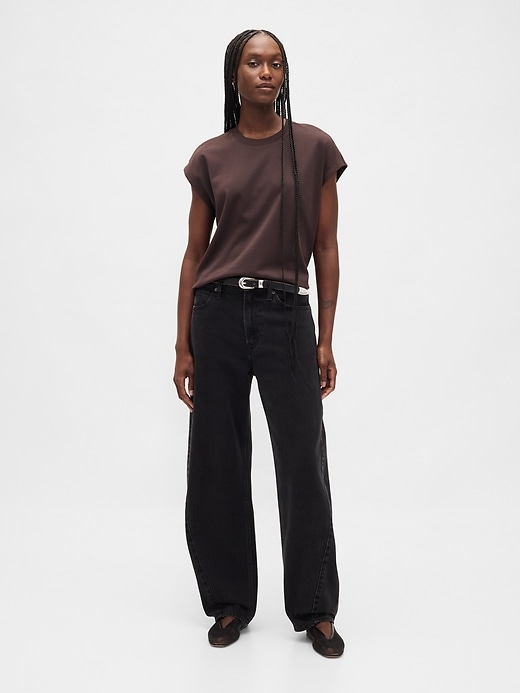 Image number 2 showing, Relaxed Crop T-Shirt