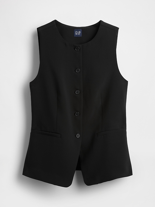 Image number 6 showing, High-Neck Vest