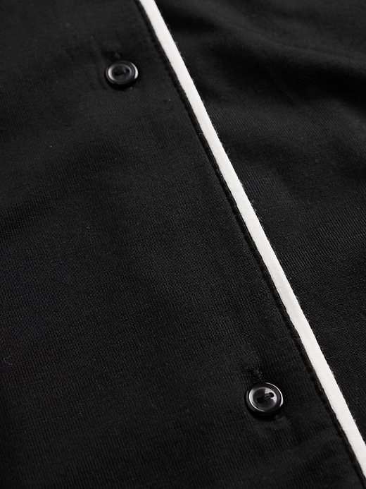 2 of 8 showing, with the color Black of product Modal PJ Shirtdress