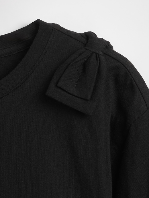 Image number 4 showing, Kids Bow Peplum T-Shirt