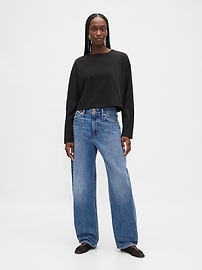 Organic Cotton VintageSoft Heavyweight Crop T-Shirt