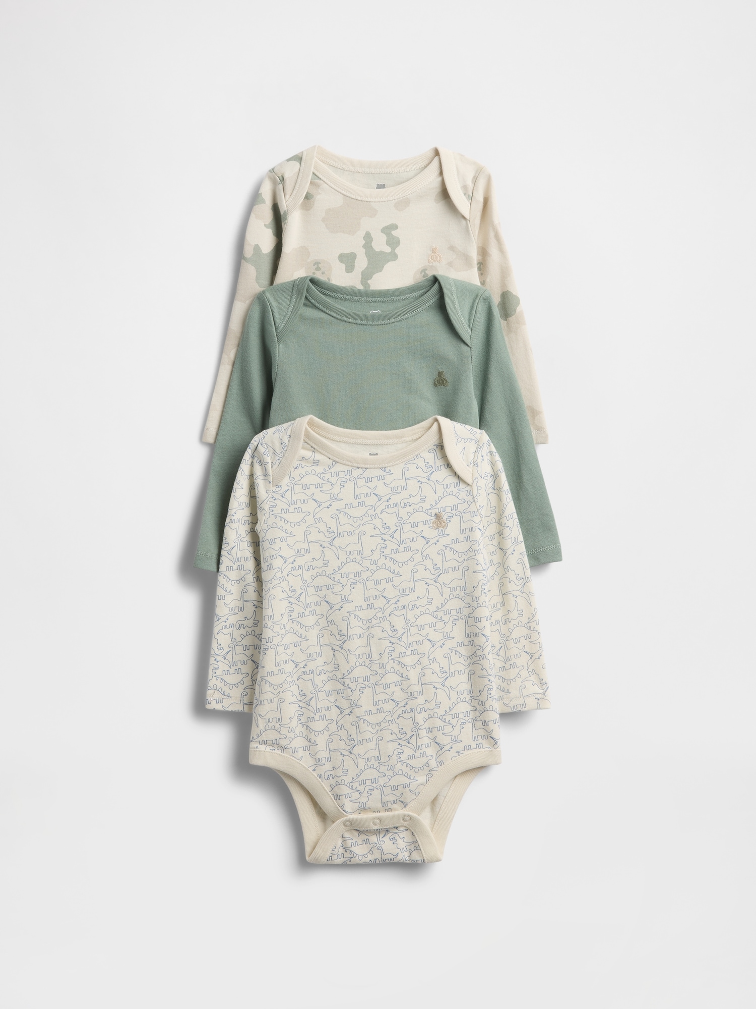 Baby First Favorites Organic Cotton Bodysuit (3-Pack)