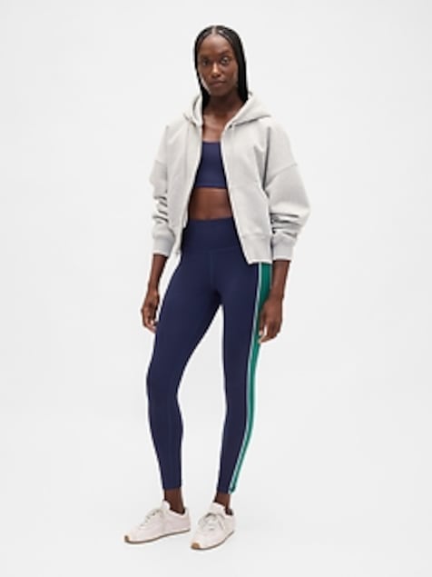 GapFit High Rise Power Full Length Stripe Leggings