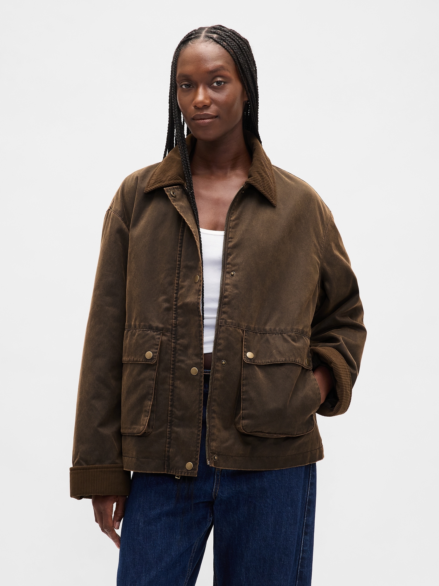 Waxed Canvas Barn Jacket