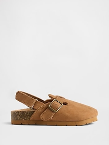 Toddler Vegan Suede Clogs