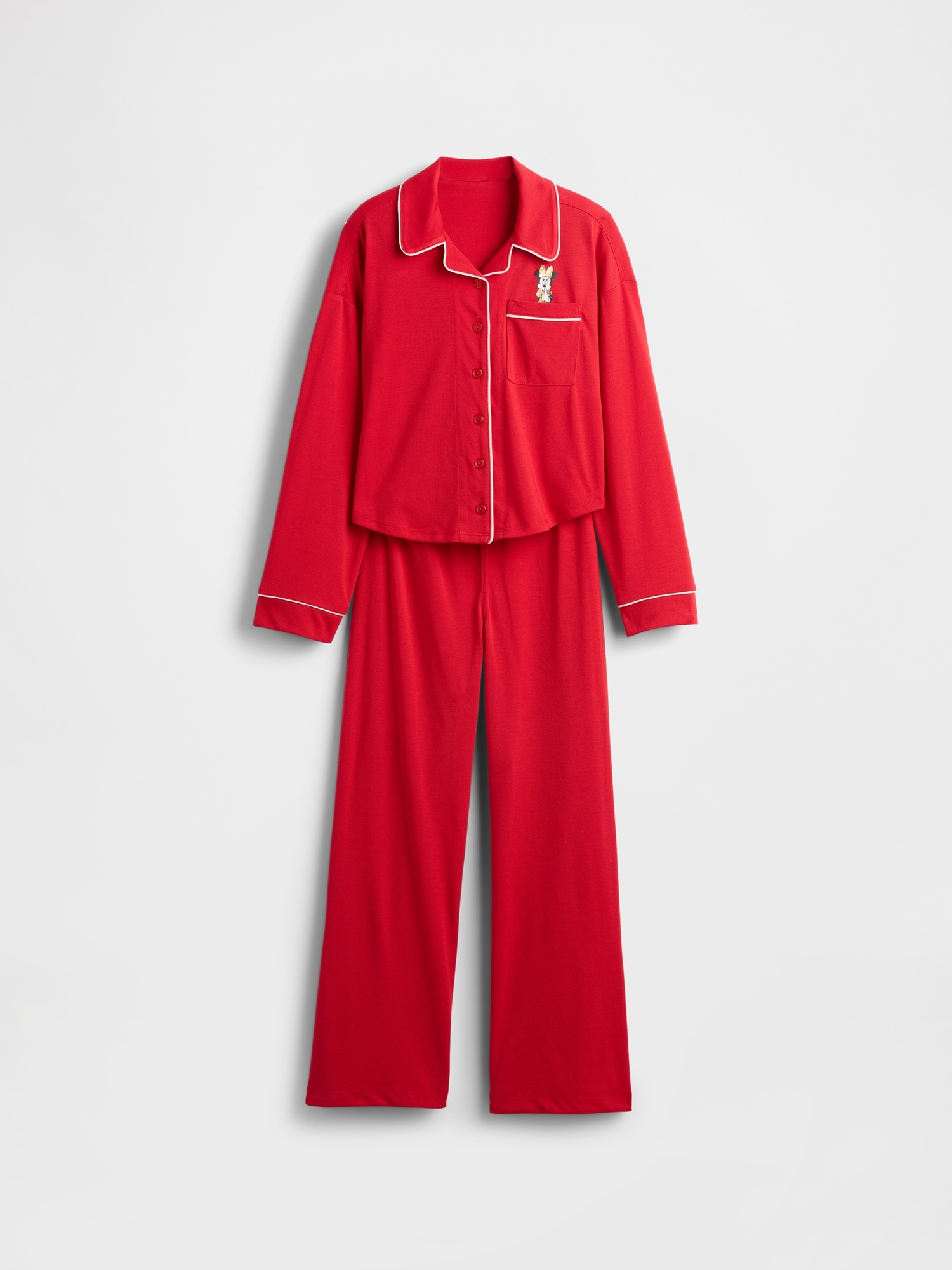 Gap × Disney Kids Recycled PJ Set - Modern Red