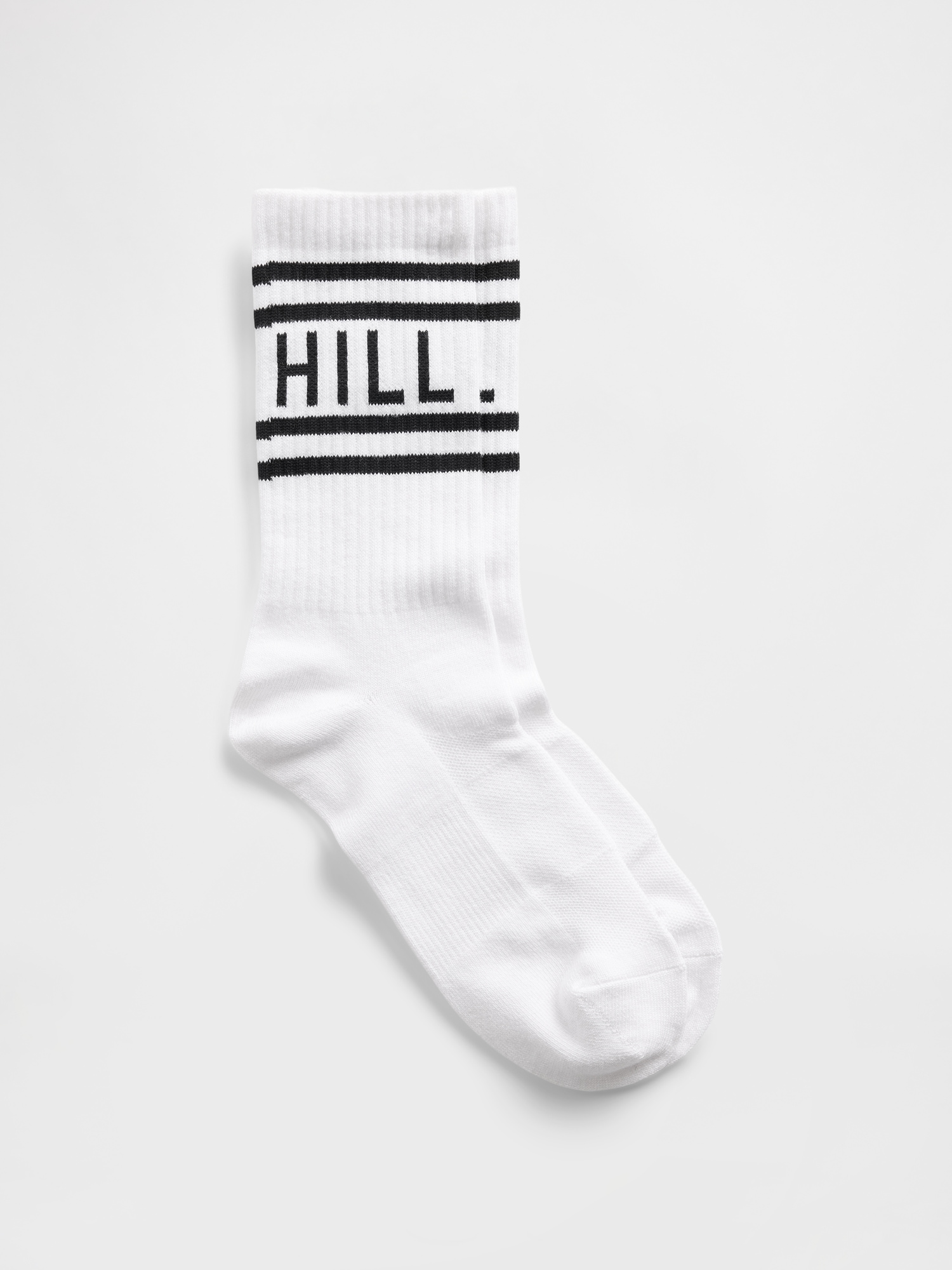 Hill City Crew Socks - Optic White