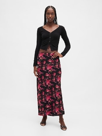 Maxi Slip Skirt