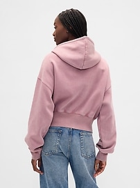 VintageSoft Full-Zip Wedge Hoodie | Gap