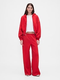 VintageSoft Full-Zip Wedge Hoodie