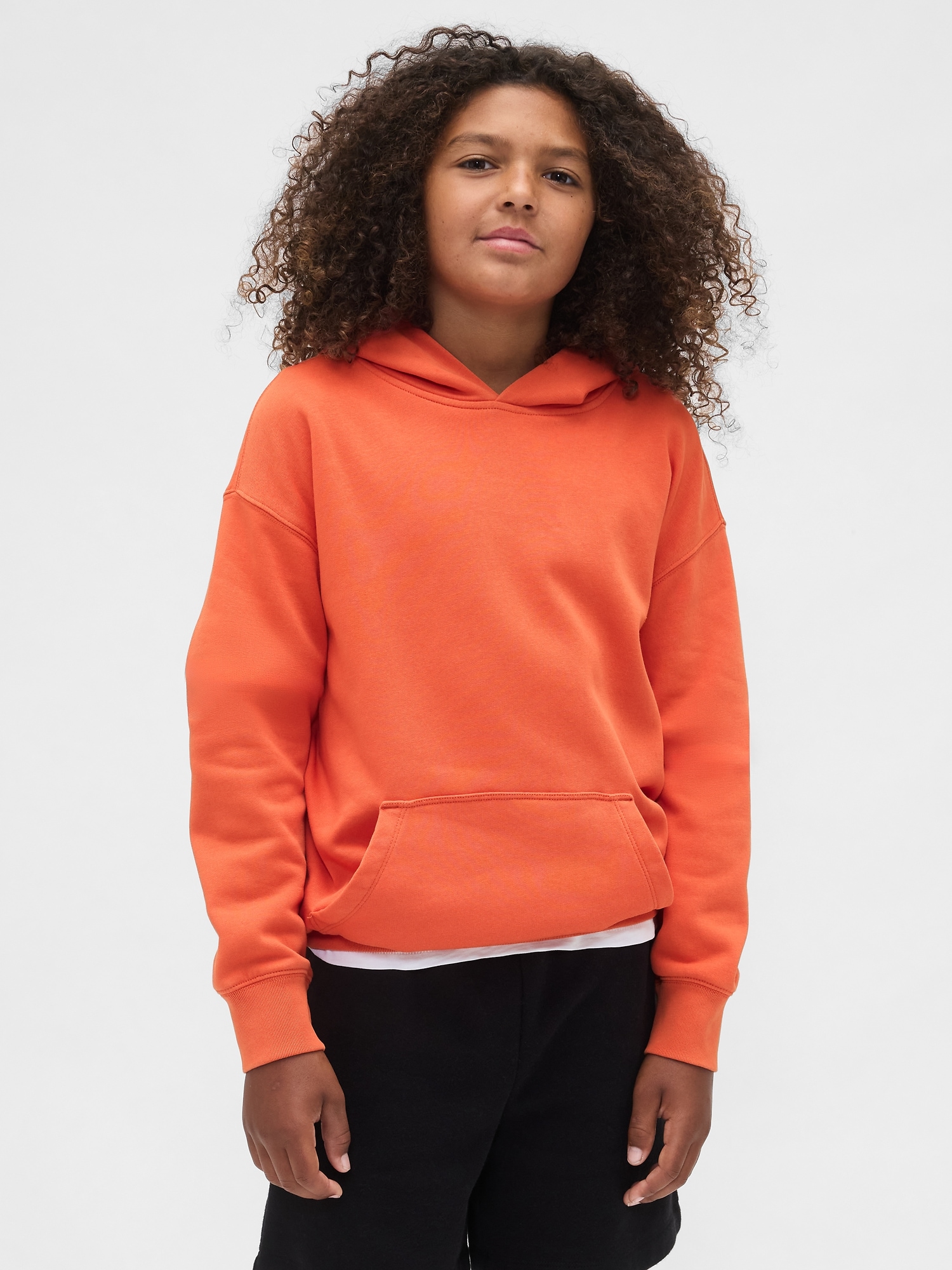 Kids VintageSoft Relaxed Hoodie - Orange