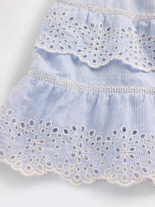 Image number 4 showing, Eyelet Ruffle Mini Skort
