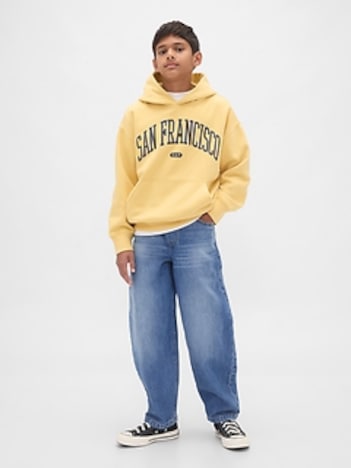 Kids Easy Baggy Barrel Jeans