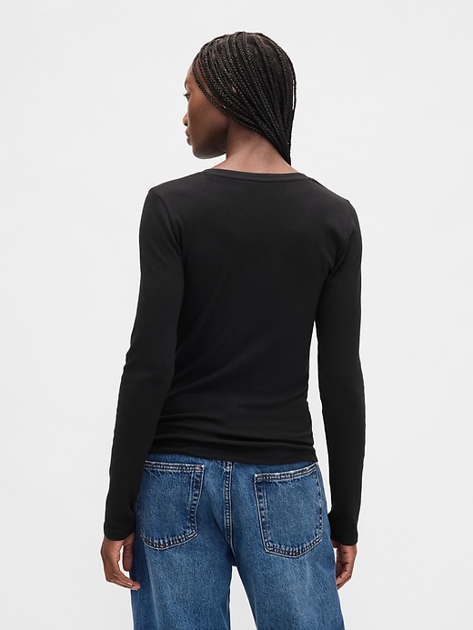 Image number 3 showing, Modern V-Neck T-Shirt