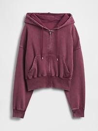 VintageSoft Full-Zip Wedge Hoodie | Gap