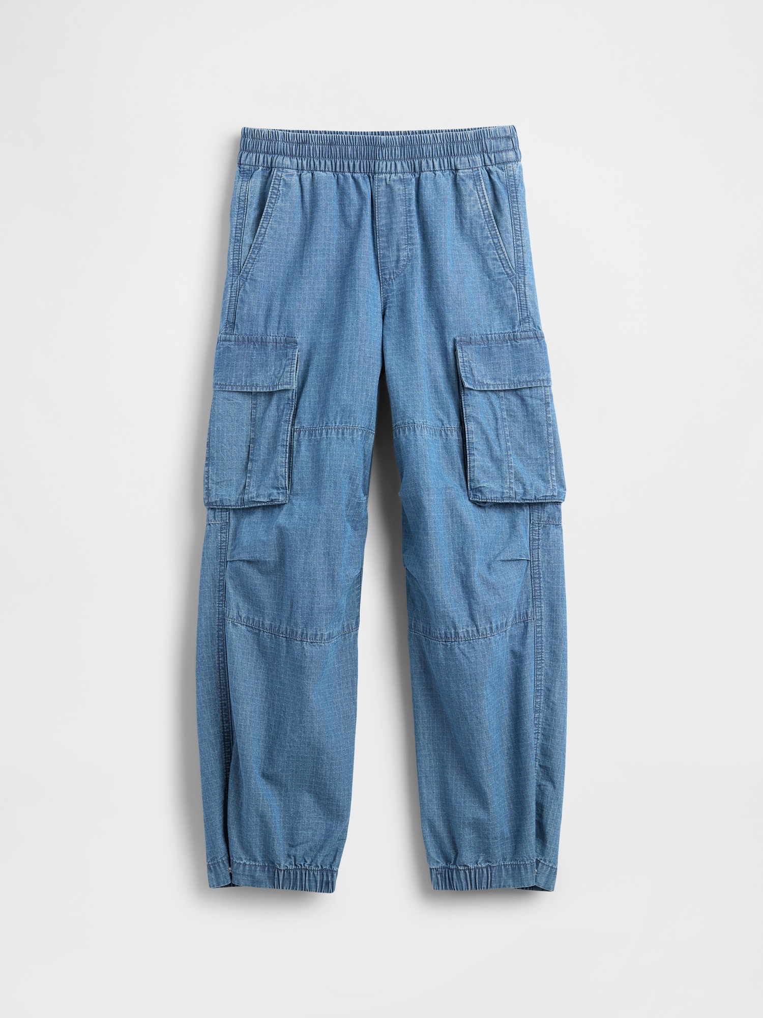 Детские джинсы Gap Kids Denim Baggy Cargo Joggers — фото 2