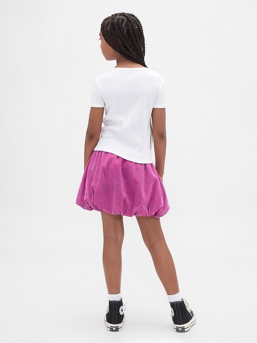 Image number 3 showing, Kids Denim Bubble Skort