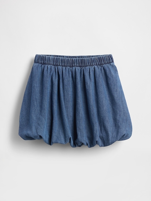 Image number 2 showing, Kids Denim Bubble Skort