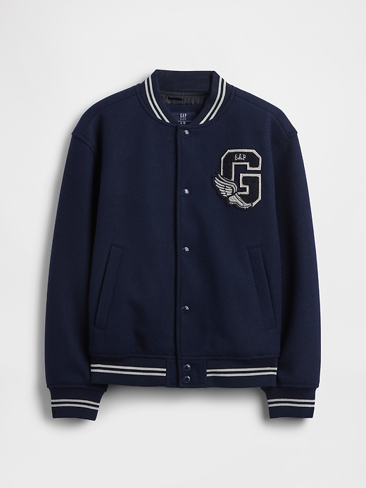 Image number 5 showing, Kids Varsity Logo Bomber Jacket