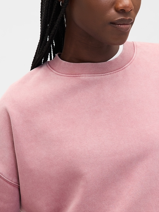 Image number 4 showing, VintageSoft Wedge Crewneck Sweatshirt