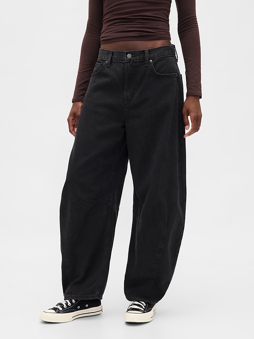 Image number 2 showing, High Rise UltraSoft Horseshoe Jeans