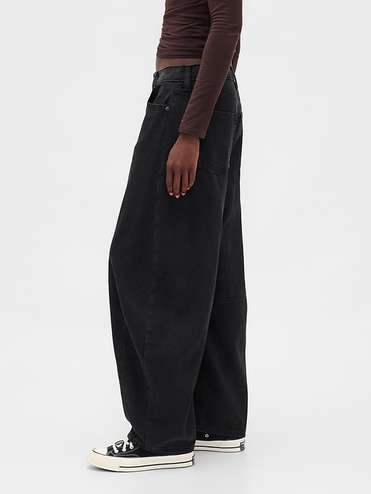 Image number 3 showing, High Rise UltraSoft Horseshoe Jeans