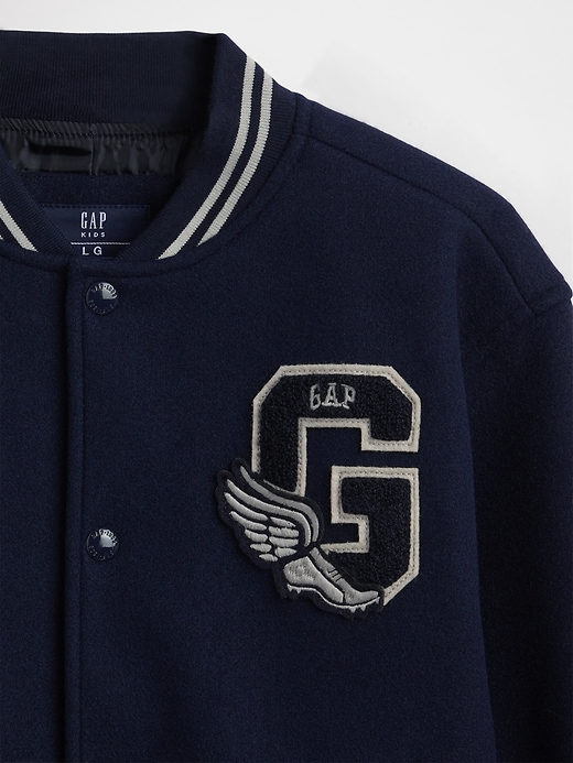 Image number 4 showing, Kids Varsity Logo Bomber Jacket