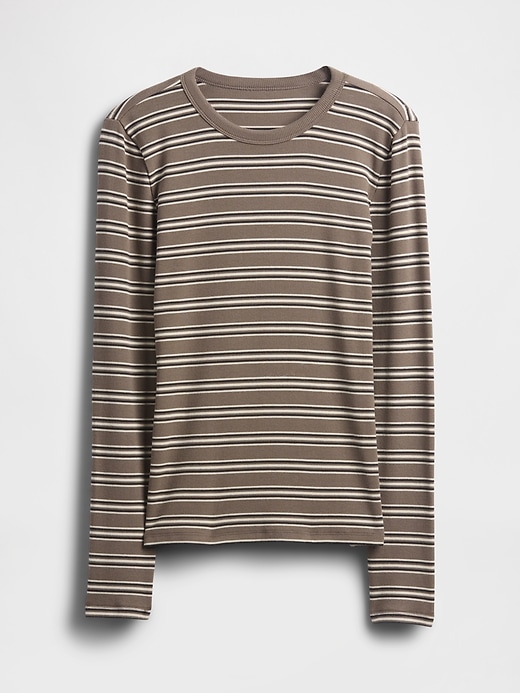 Image number 5 showing, Modern Rib Crewneck T-Shirt
