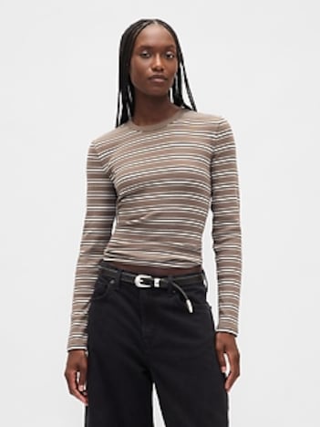Modern Rib Shrunken T-Shirt