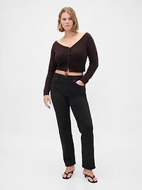 High Rise ’90s Straight Jeans