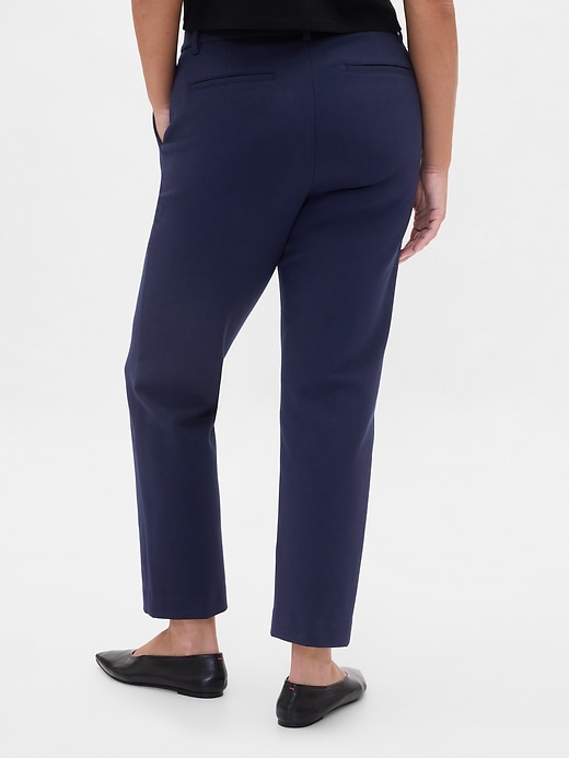 Image number 6 showing, High Rise Ponte Slim Crop Pants