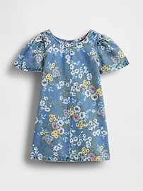 Baby & Toddler Denim Floral Dress