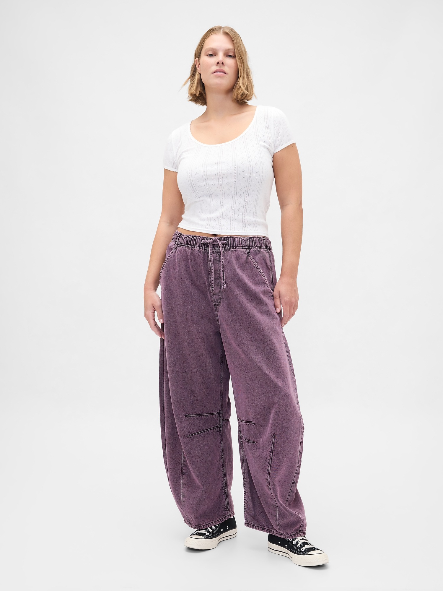 Женские джинсы Gap Mid Rise UltraSoft Easy Horseshoe Jeans — фото 4