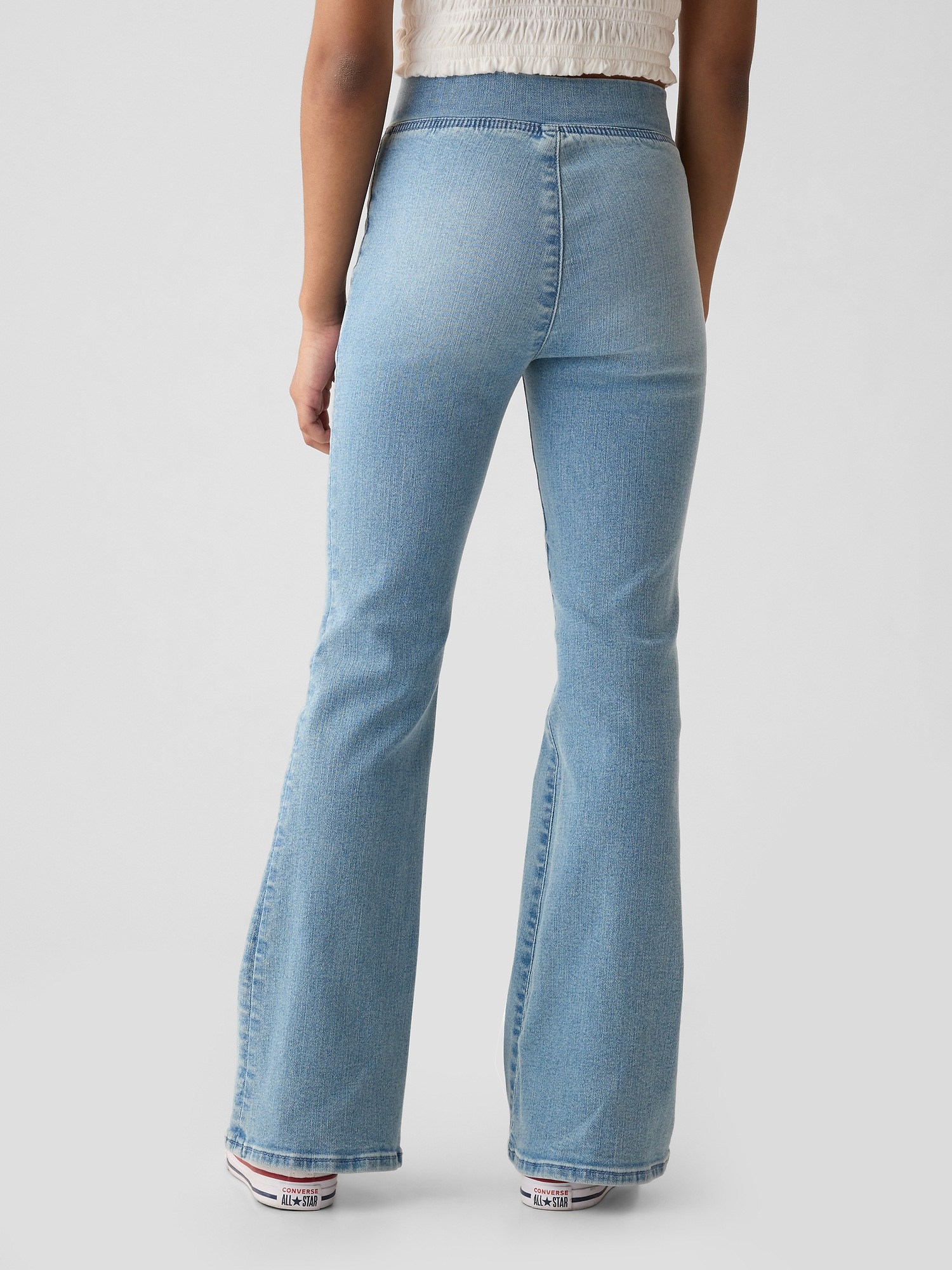Детские джинсы Gap Kids High Rise Crossover Flare Jeans — фото 3