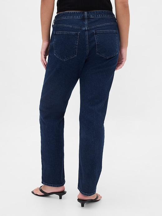 Image number 6 showing, Curvy Low Rise '90s Straight Jeans