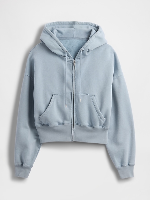 Image number 4 showing, VintageSoft Full-Zip Wedge Hoodie