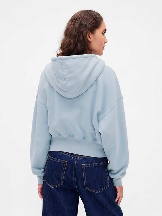 Image number 3 showing, VintageSoft Full-Zip Wedge Hoodie