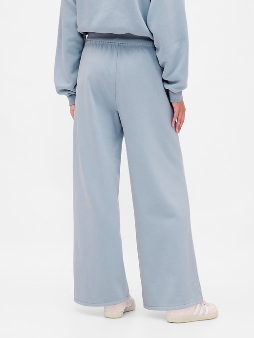 Image number 4 showing, VintageSoft Baggy Wide-Leg Sweatpants