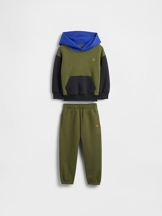 Image number 2 showing, Baby & Toddler VintageSoft Colorblock Hoodie Set