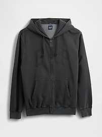 VintageSoft Arch Logo Full-Zip Hoodie