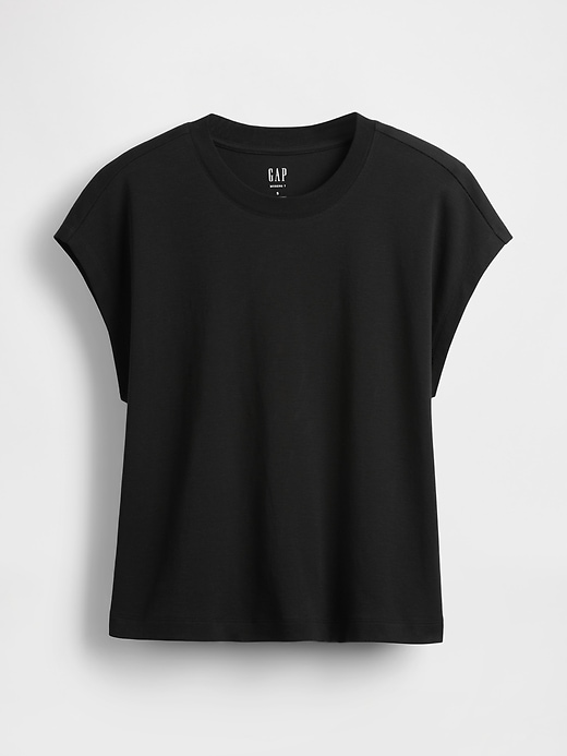 Image number 5 showing, Relaxed Crop T-Shirt