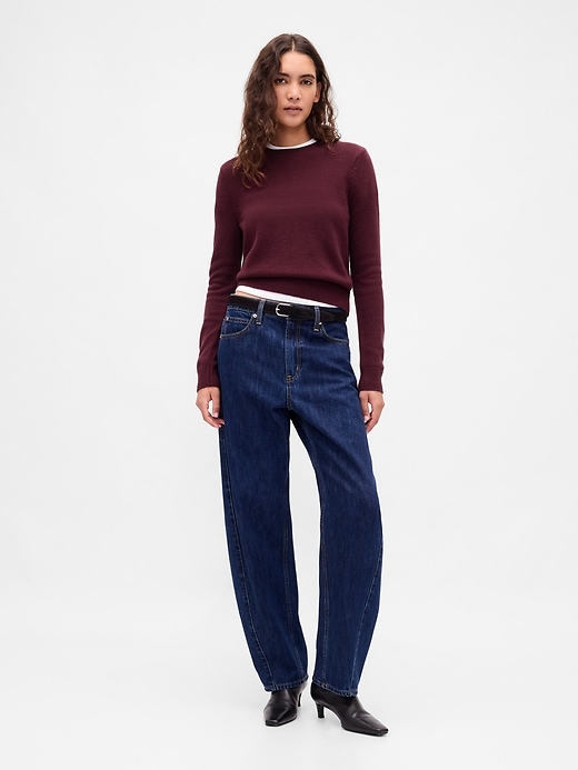 Image number 2 showing, CashSoft Crewneck Sweater