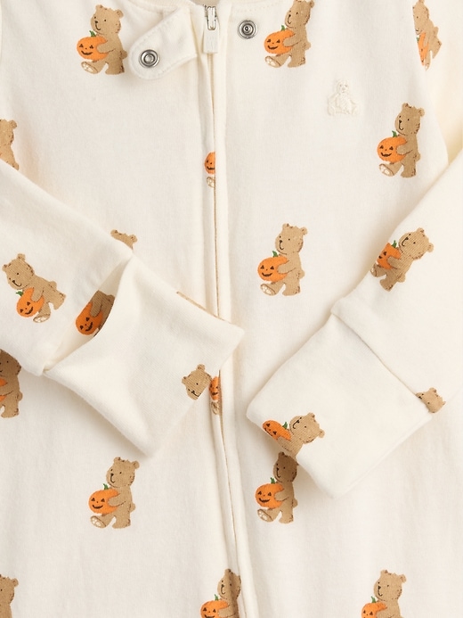 Image number 3 showing, Baby First Favorites Organic Cotton Footed One-Piece