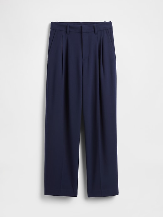 Image number 7 showing, 365 High Rise Brushed Twill Taper Ankle Trousers