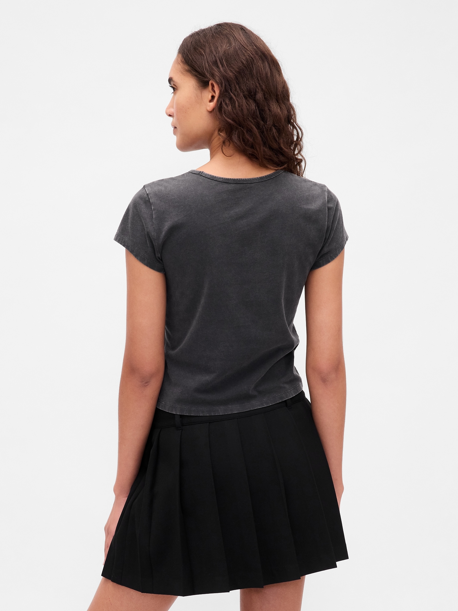 Crop Graphic T-Shirt