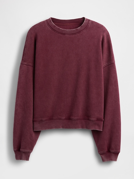 Image number 1 showing, VintageSoft Wedge Crewneck Sweatshirt