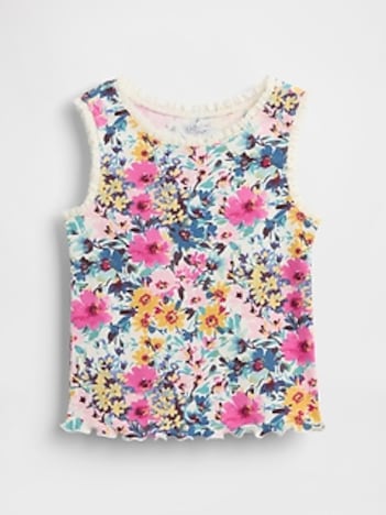 Baby & Toddler Mix & Match Lace-Trim Tank Top