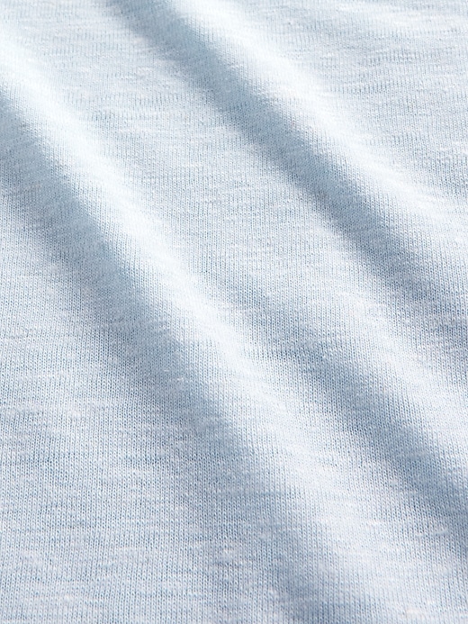 Image number 2 showing, Linen-Blend Ruffle PJ Pants
