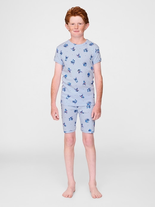 Image number 2 showing, Lilo & Stitch Kids Organic Brushed Cotton PJ Set